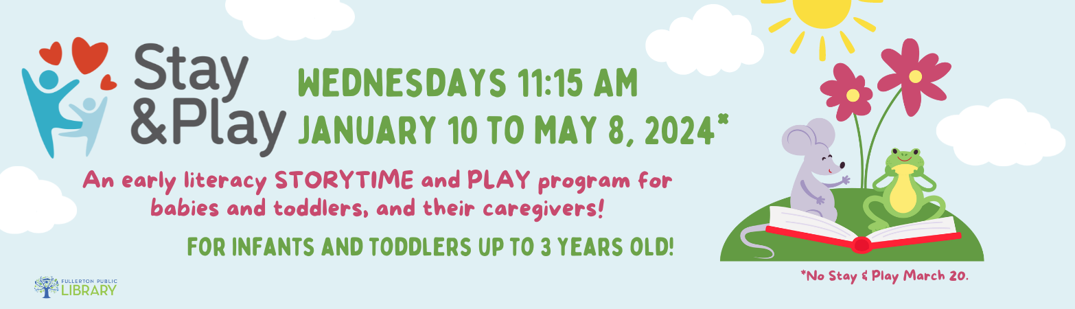 Children's Stay & Play Spring 2024