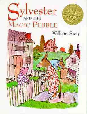 Book-cover-for-Sylvester-and-the-magic-pebble-by-William-Steig