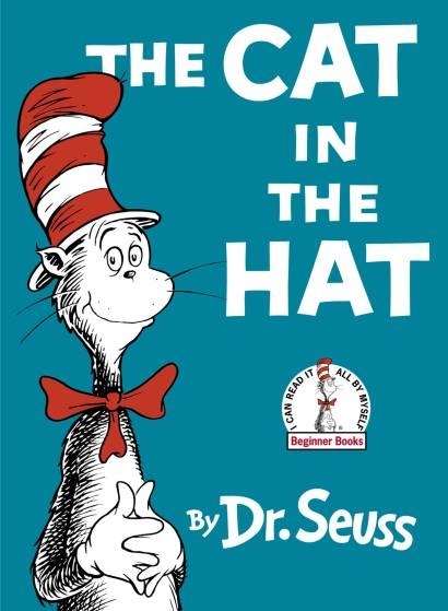 Book-cover-for-The-cat-in-the-hat-by-Dr.-Seuss