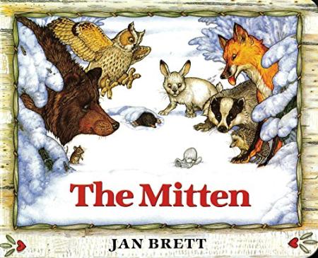 Book-cover-for-The-mitten-:-a-Ukrainian-folktale-by-Jan-Brett