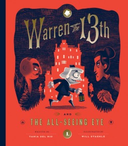 Book-cover-for-Warren-the-13th-and-the-all-seeing-eye-by-Tania-del-Rio
