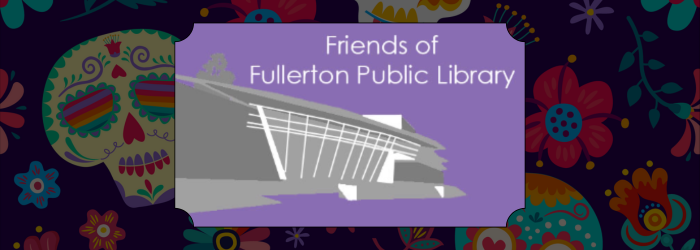 Banner showing the logo for the Friends of the Fullerton Public Library