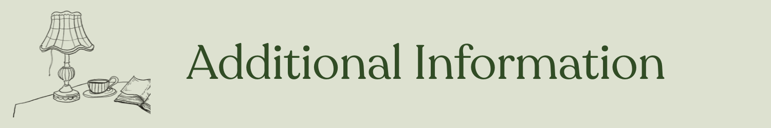 Additional Information Section Header