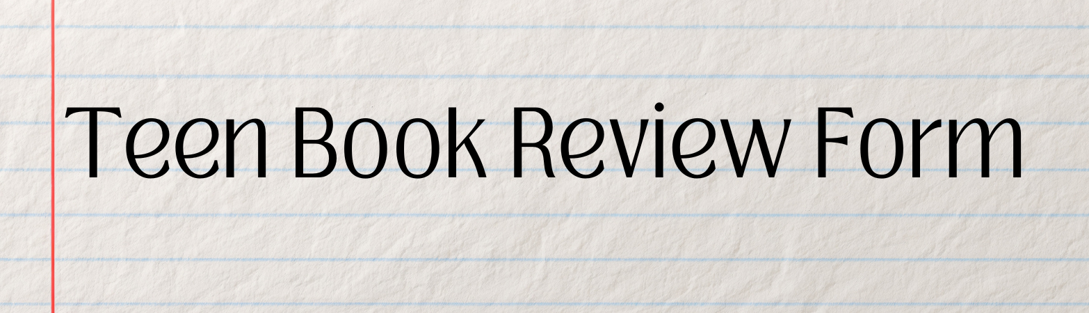 Teen Book Review Form
