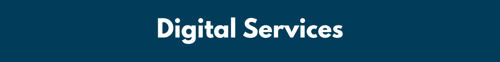Digital Services