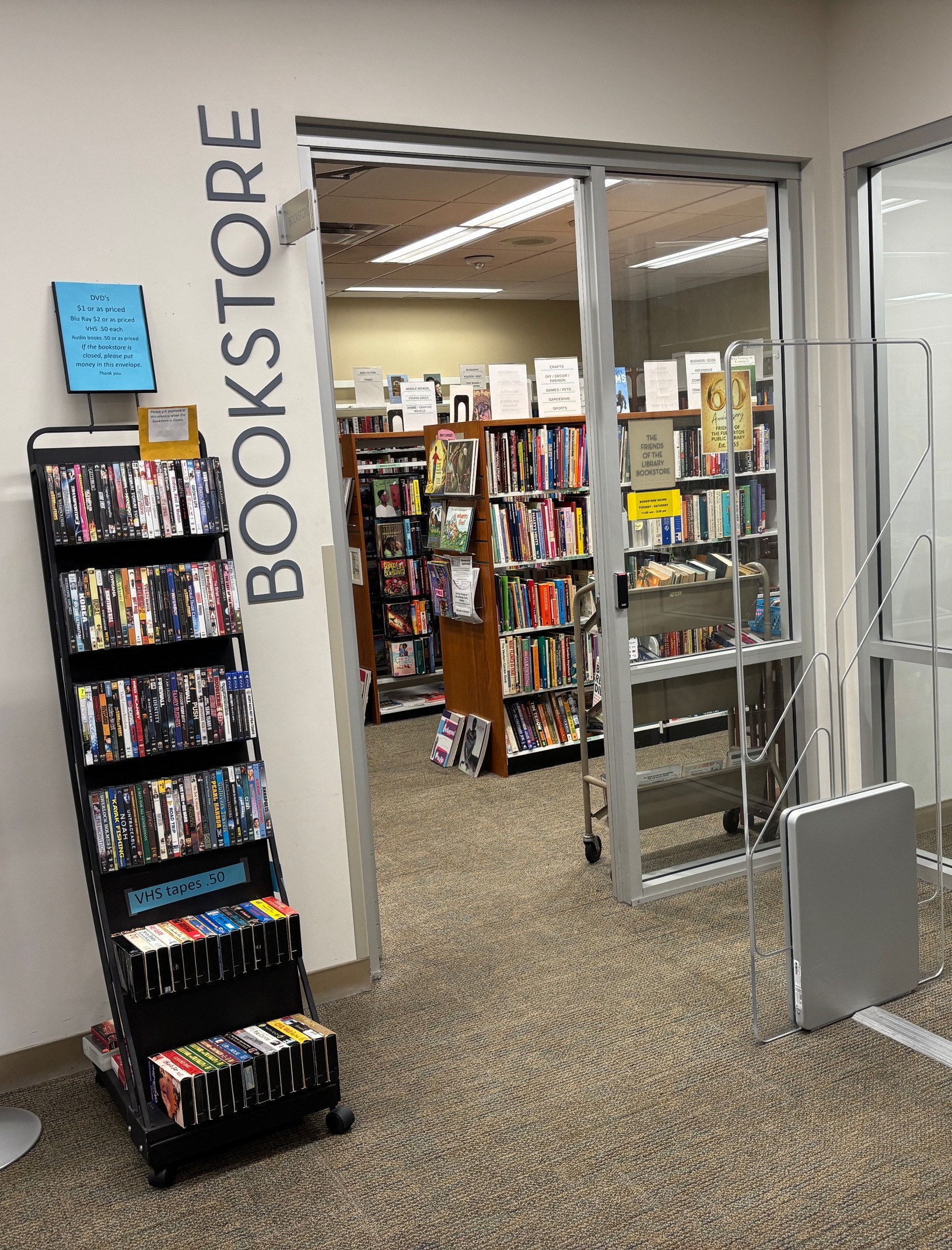 Image of the Friends Bookstore