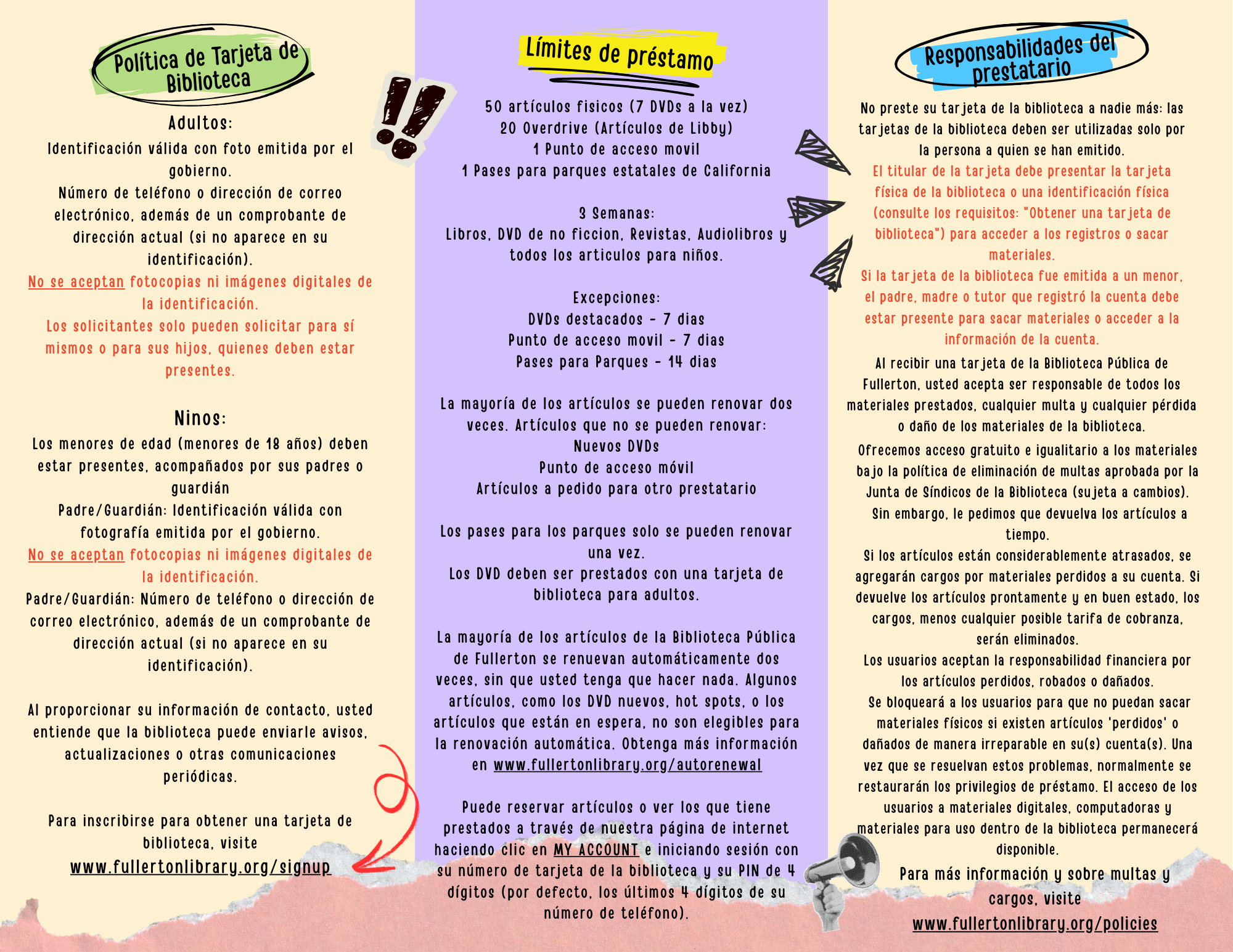 Page 2 Borrower Guide (accessible guide linked below)