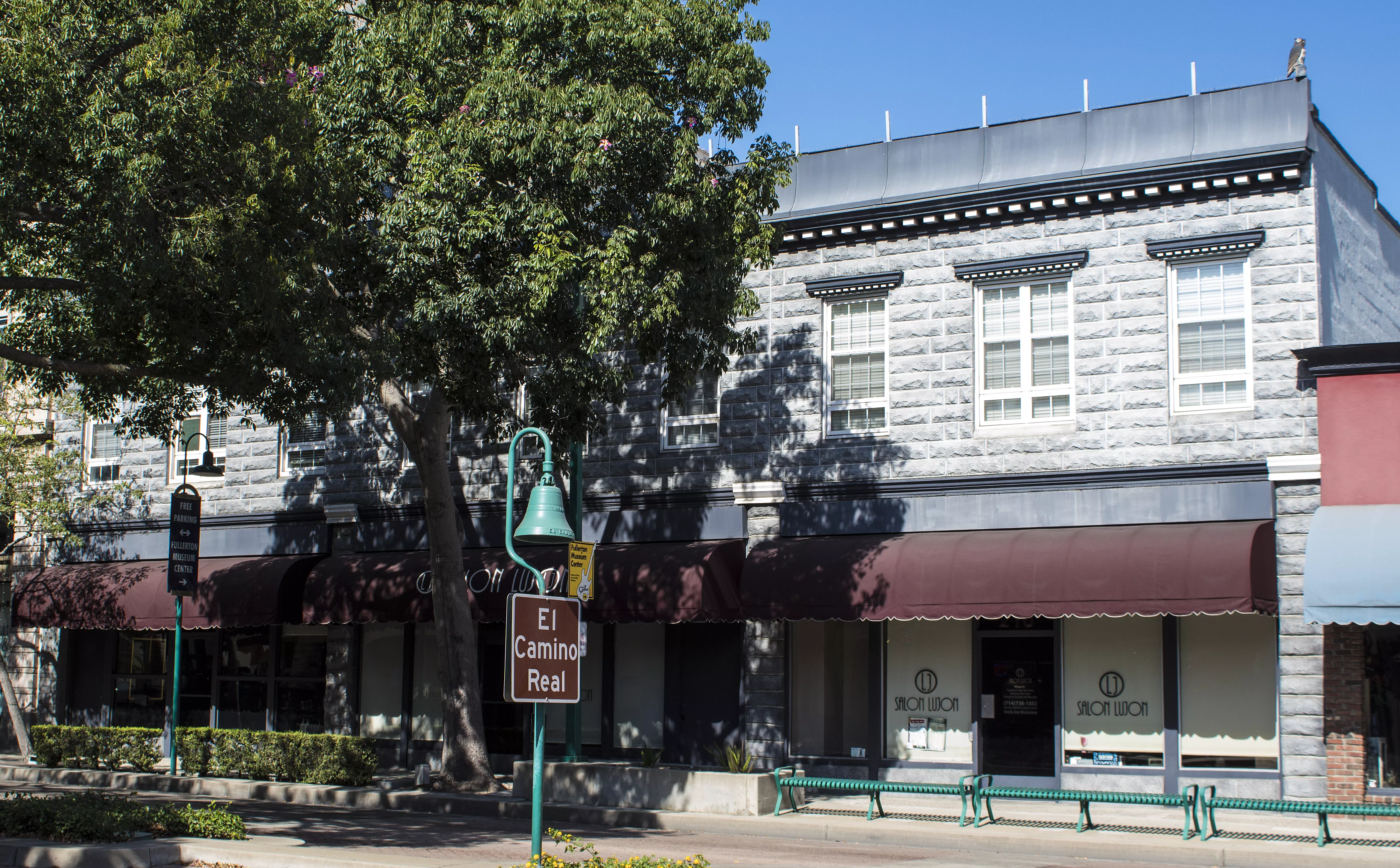 A colored photo of the Peter Schumacher Building in 2017.