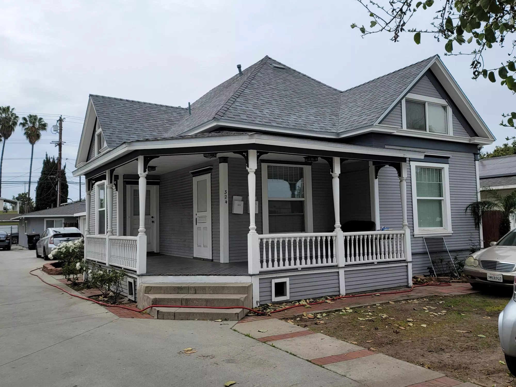A colored photo of the George Annin House in 2025.