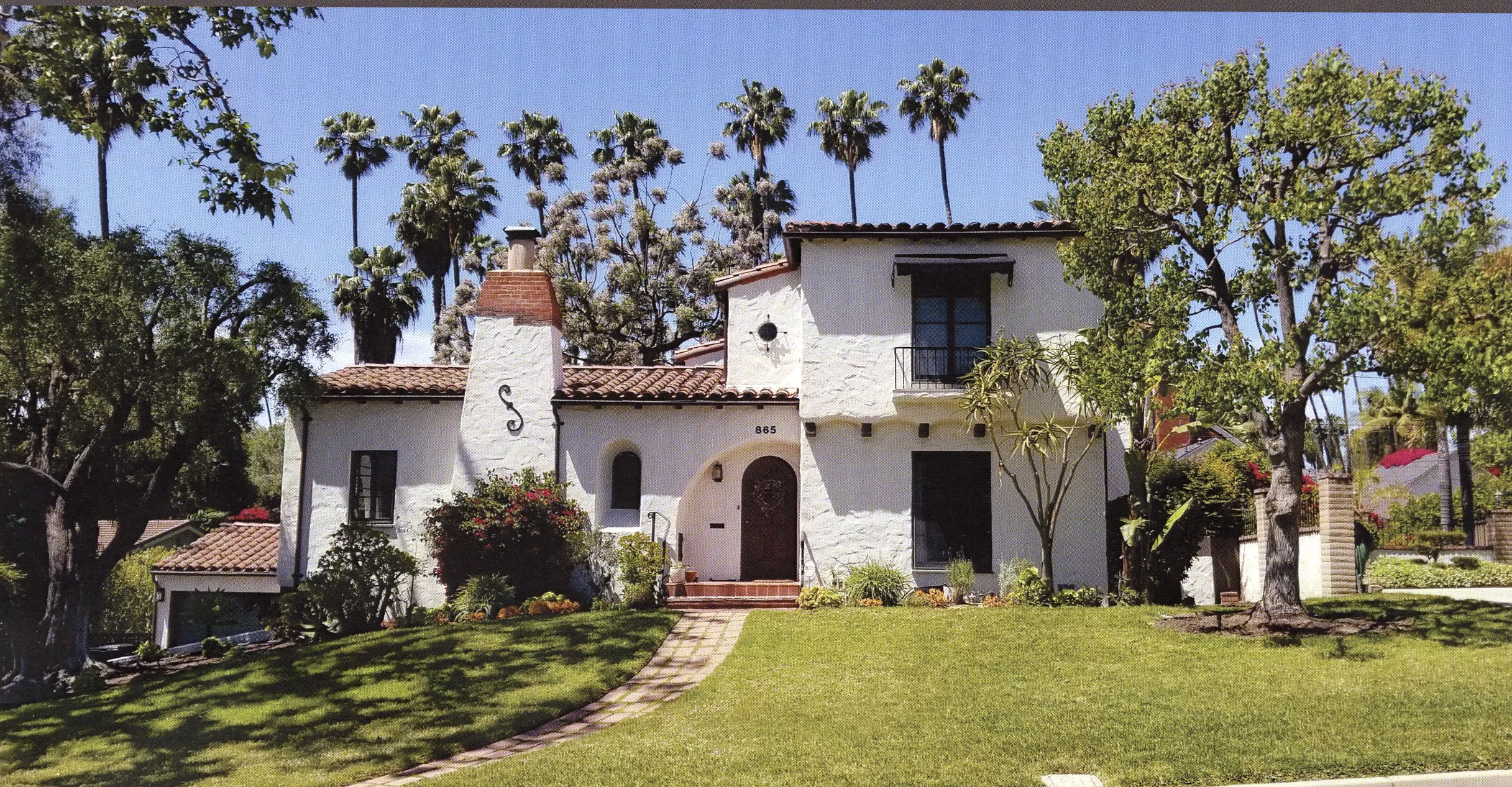 A colored photo of the Walter Joseph Cadman House in 2019.
