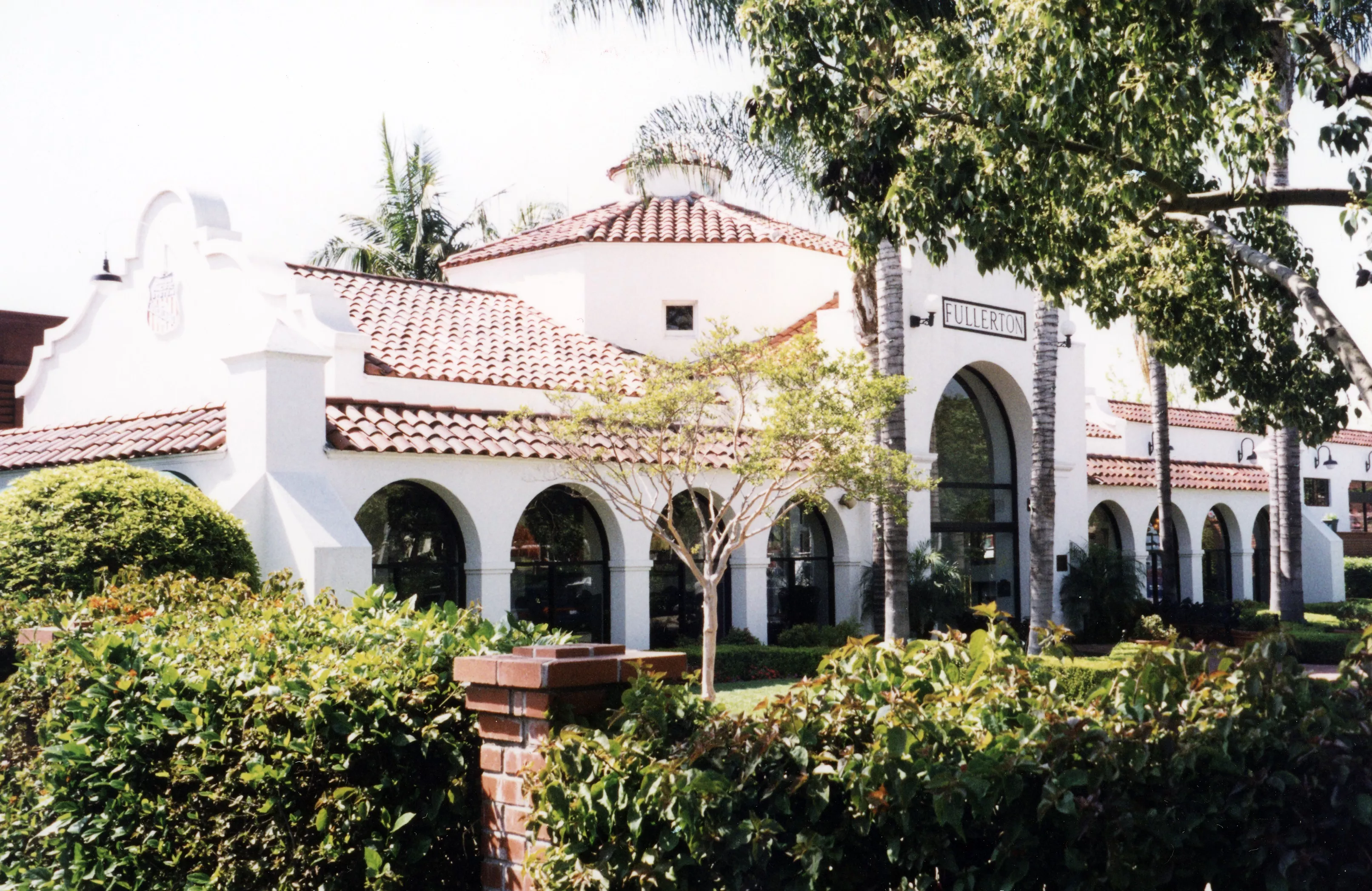 A colored photo of the Union Pacific Depot in 2019.