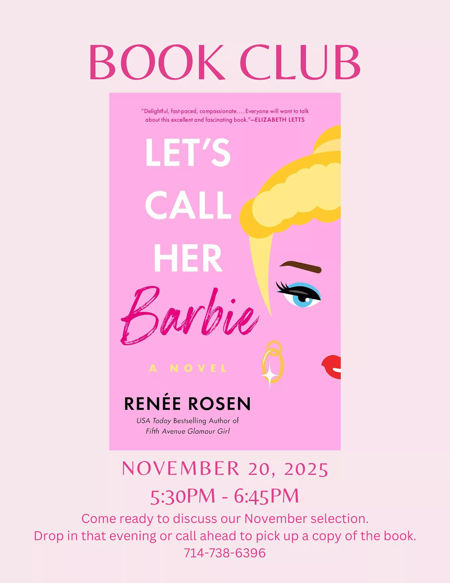 Let&#039;s Call Her Barbie