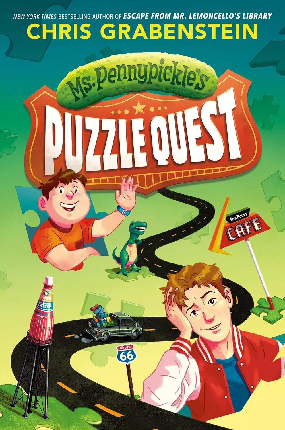 Cover of Ms. Pennypickle's Puzzle Quest by Chris Grabenstein.