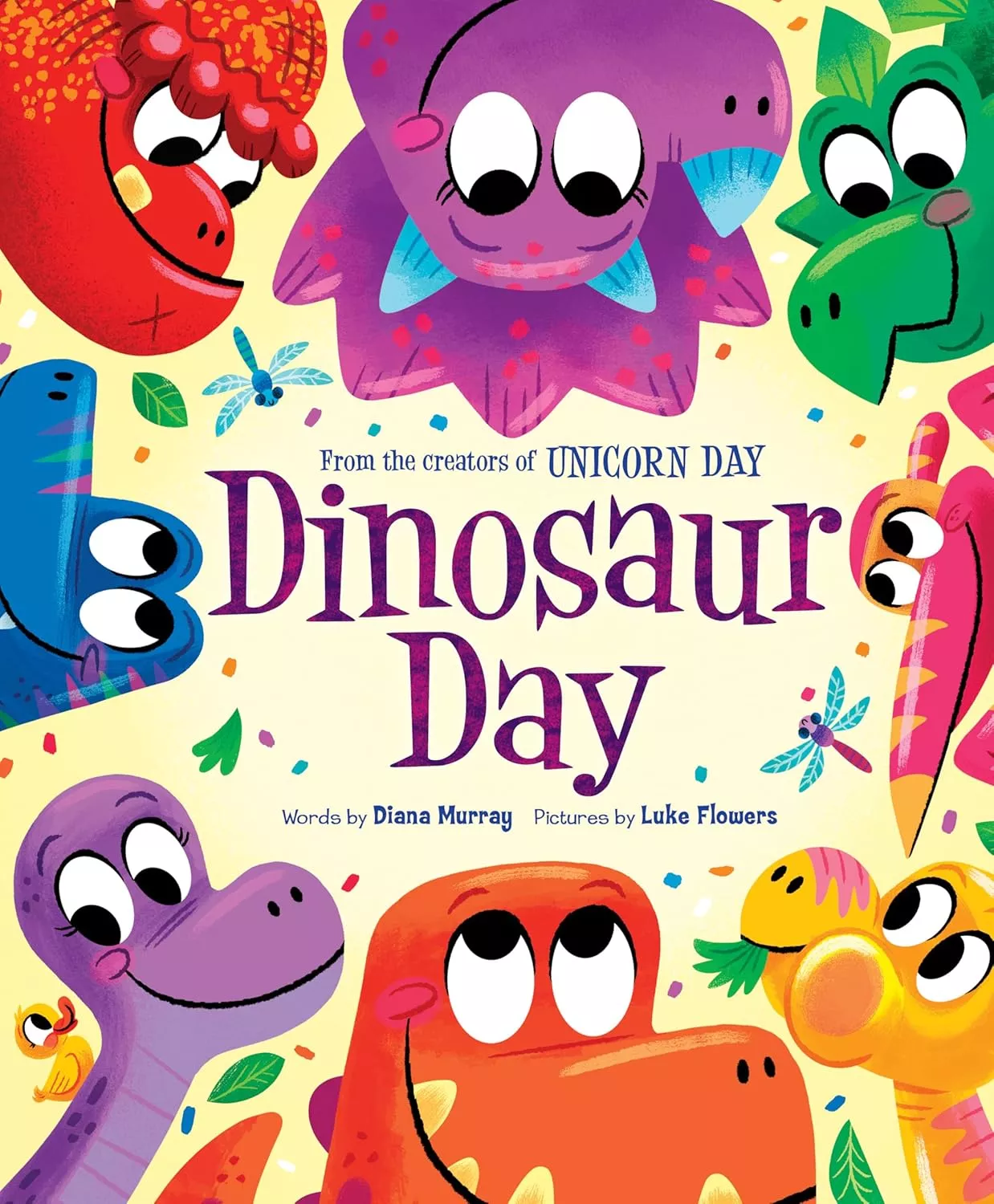 Cover of Dinosaur Day by Diana Murray.