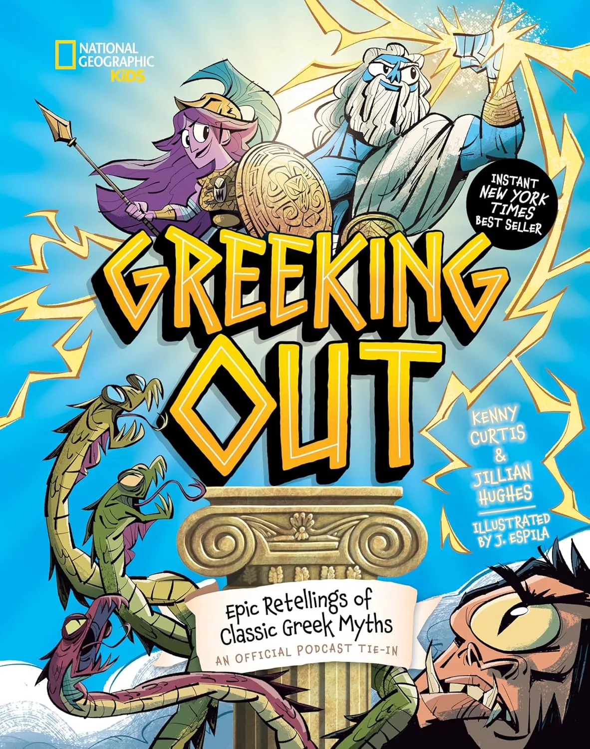 Cover of Greeking Out by Kenny Curtis.