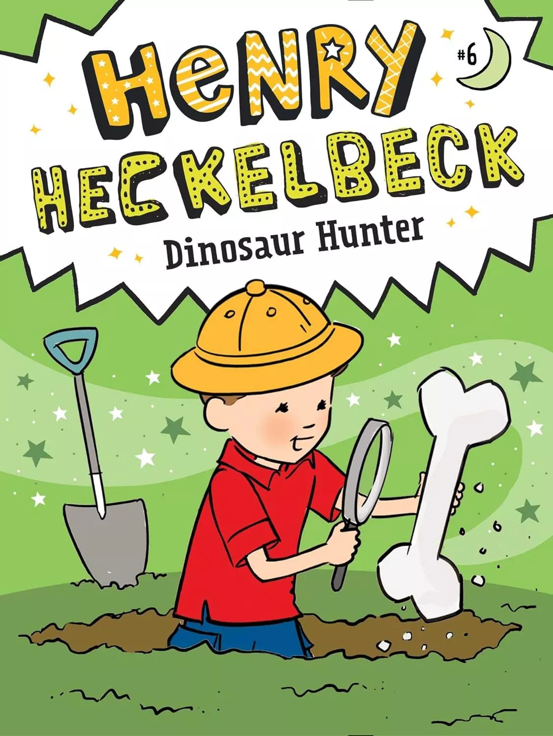 Cover of Henry Heckelbeck Dinosaur Hunter by Wanda Coven.