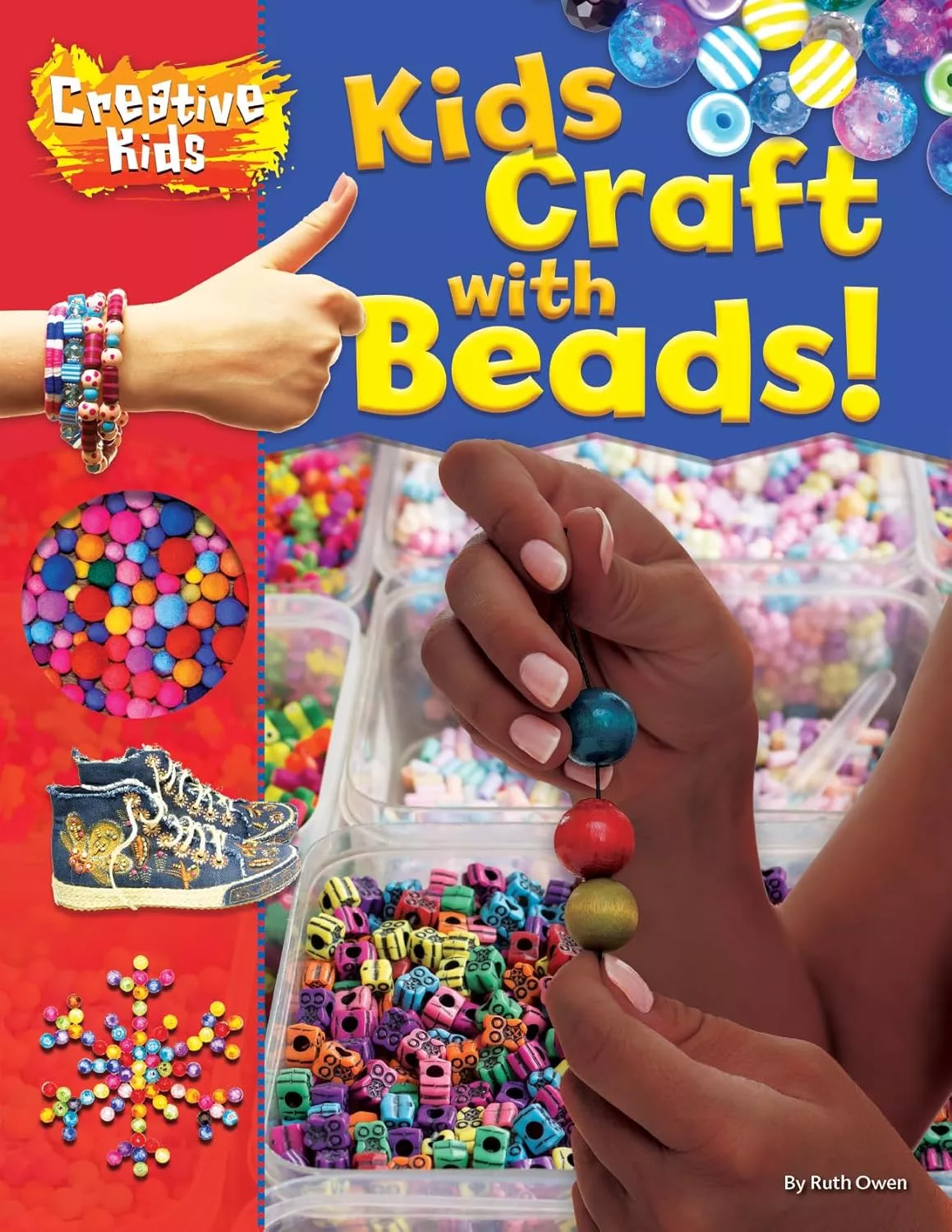 Cover of Kids Craft With Beads! by Ruth Owen.