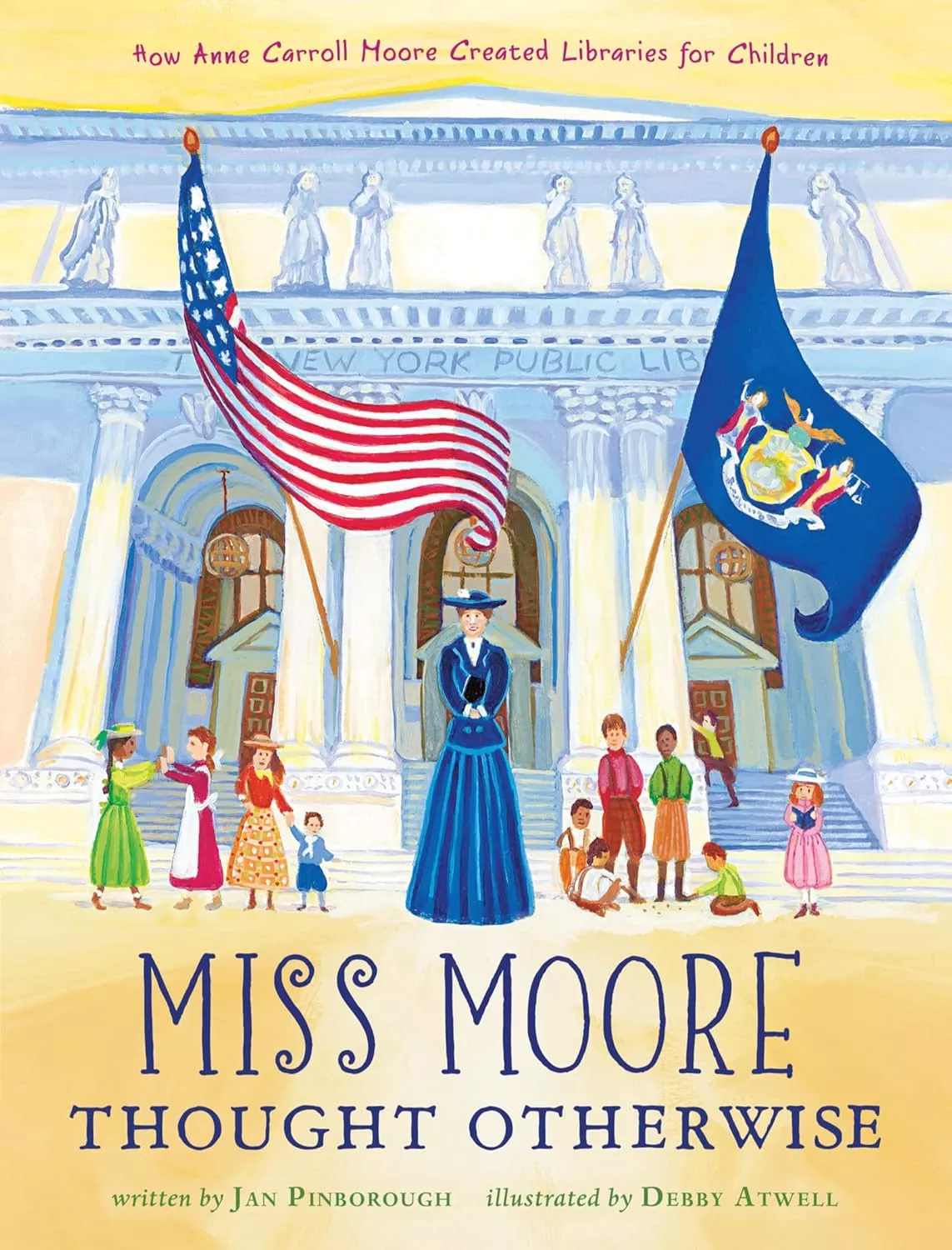 Cover of Miss Moore Thought Otherwise by Jan Pinborough.