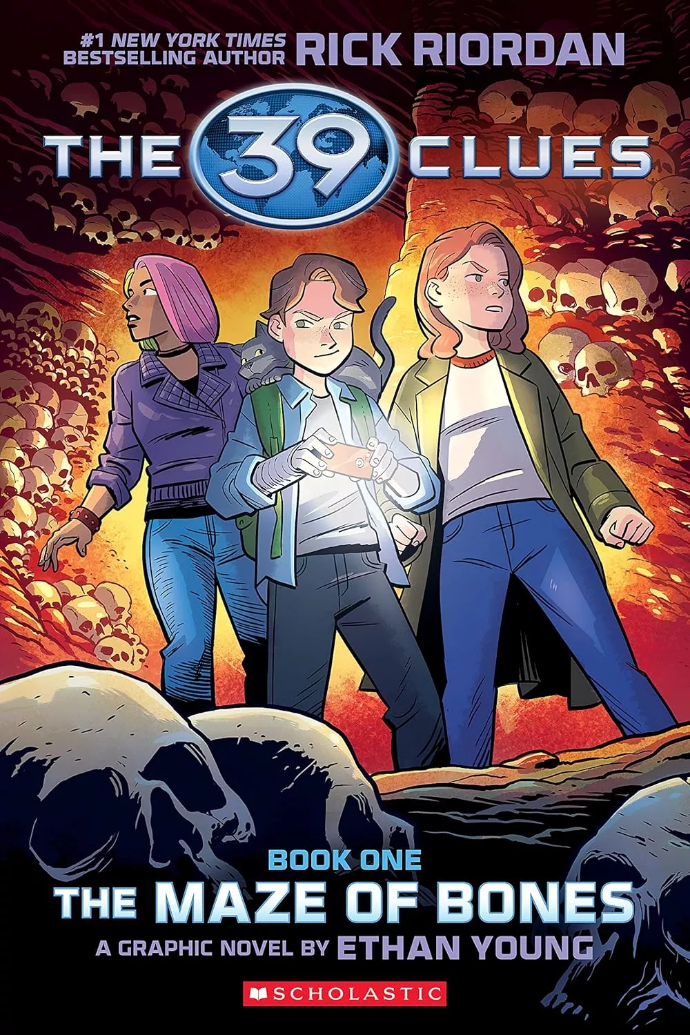 Cover of 39 Clues: The Maze of Bones by Ethan Young.