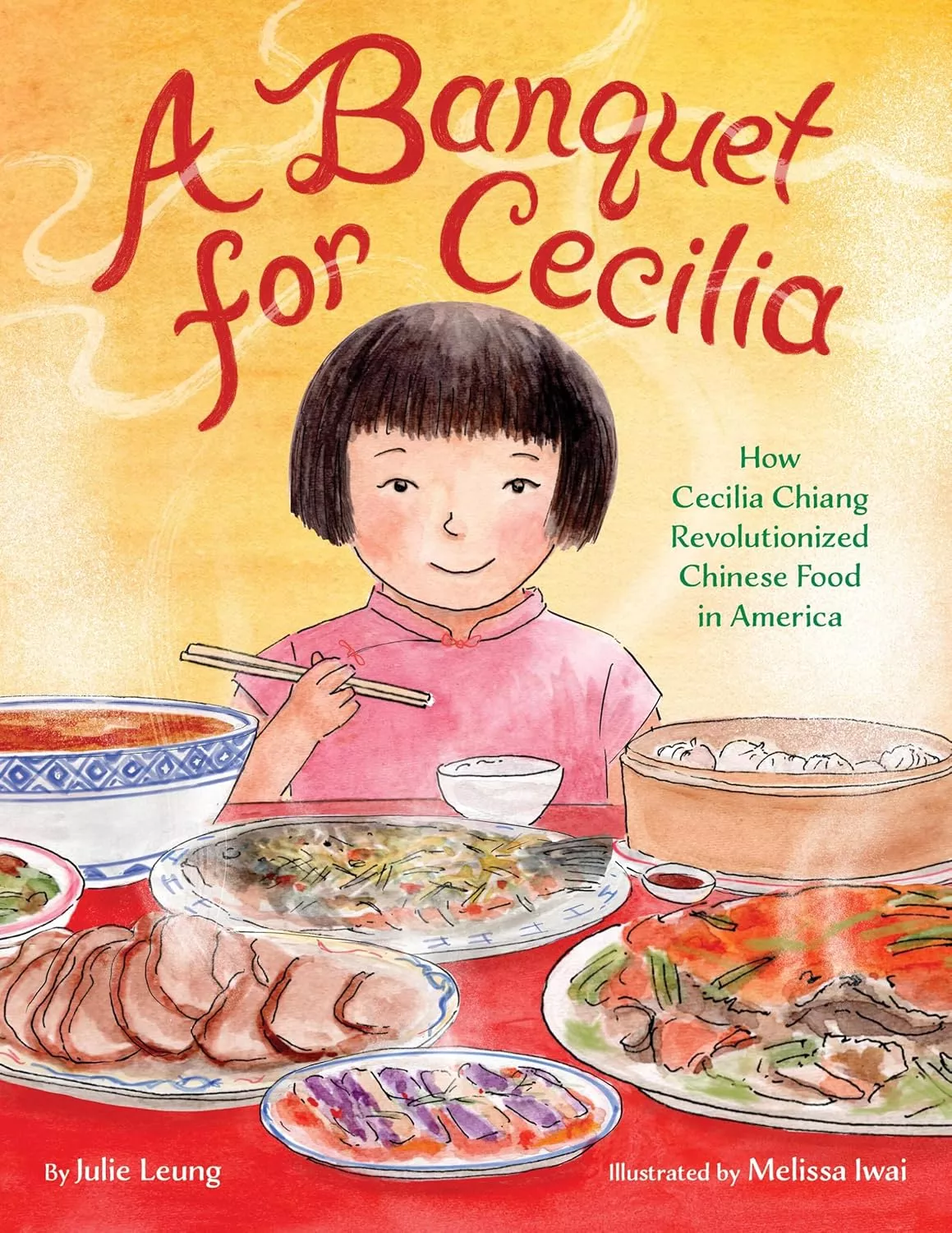 Cover of A Banquet for Cecilia by Julie Leung.