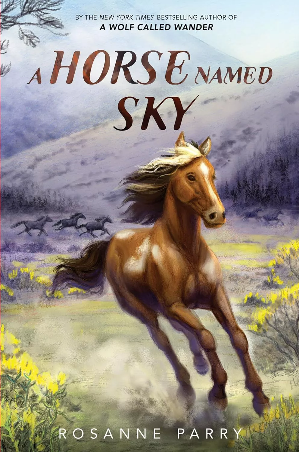 Cover of A Horse Named Sky by Rosanne Parry.