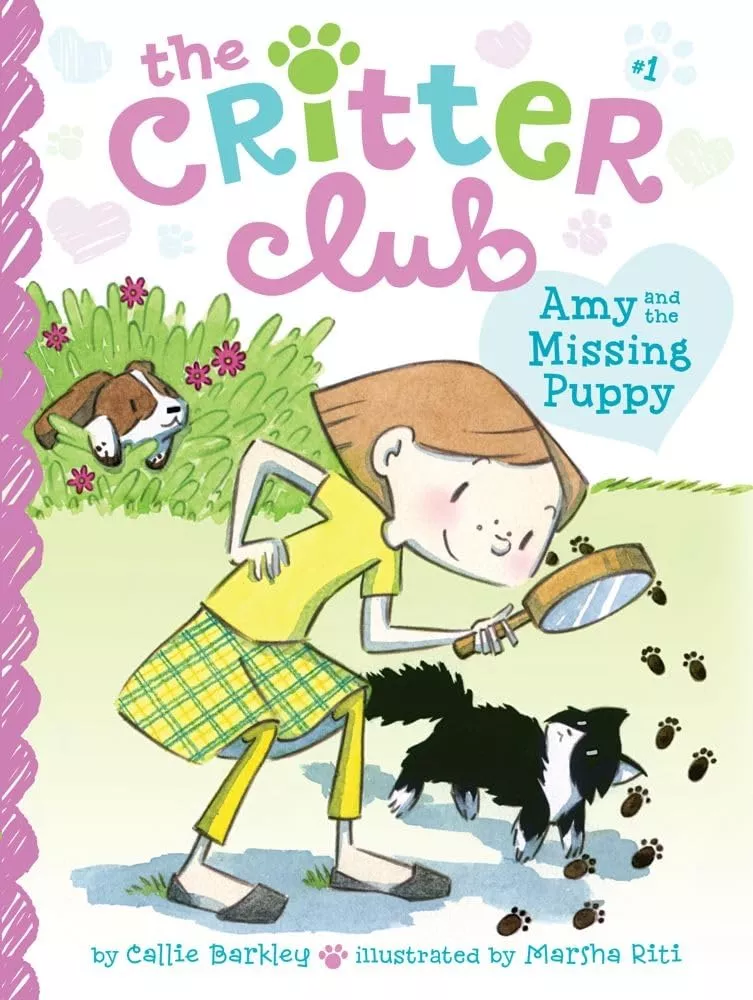 Cover of Amy and the Missing Puppy by Callie Barkley.