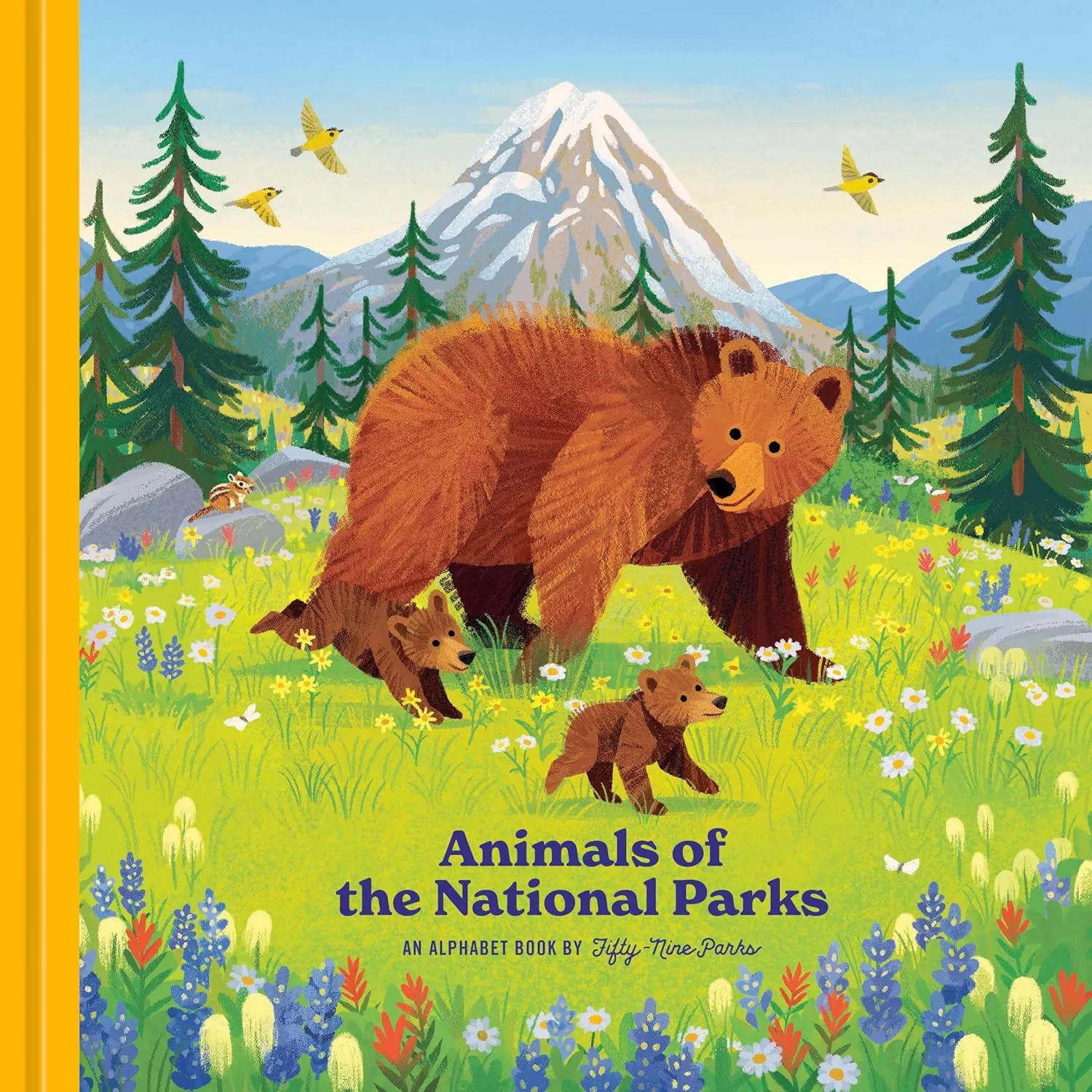 Cover of Animals of the National Parks by JP Boneyard.