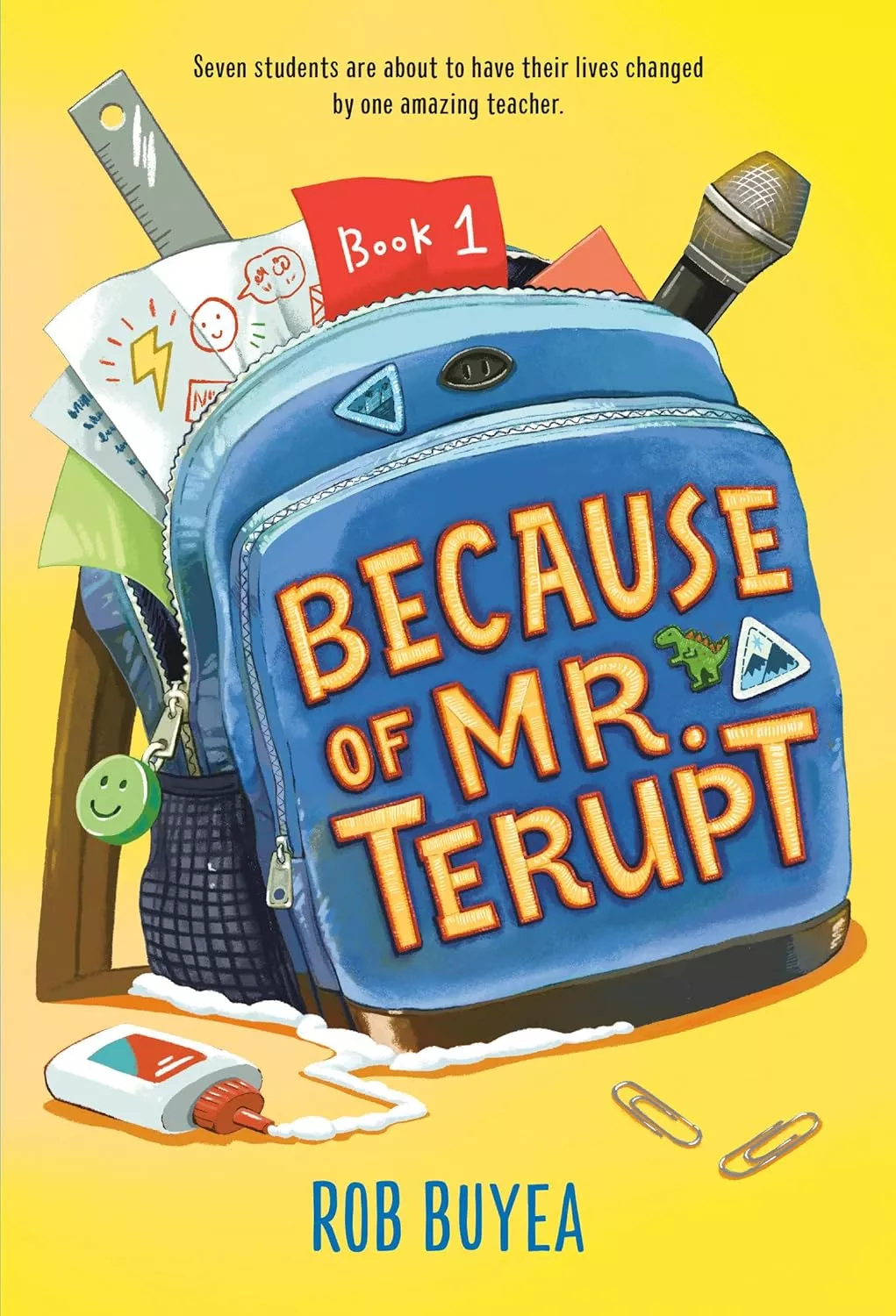 Cover of  Because of Mr. Terupt by Rob Buyea.