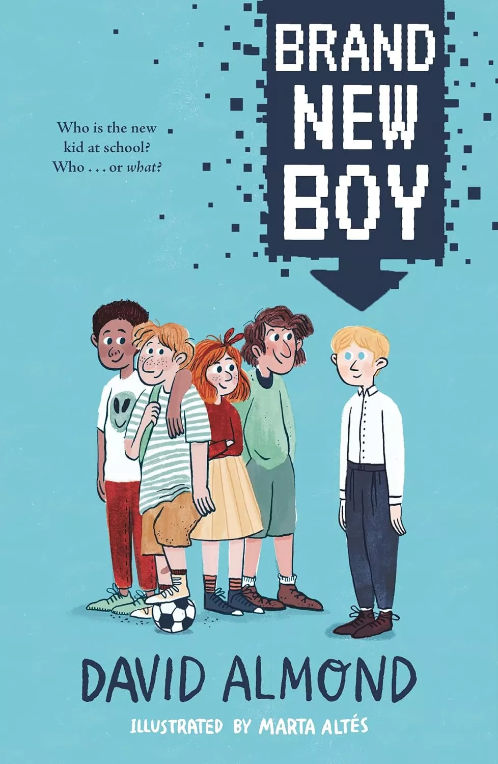 Cover of Brand New Boy by David Almond.