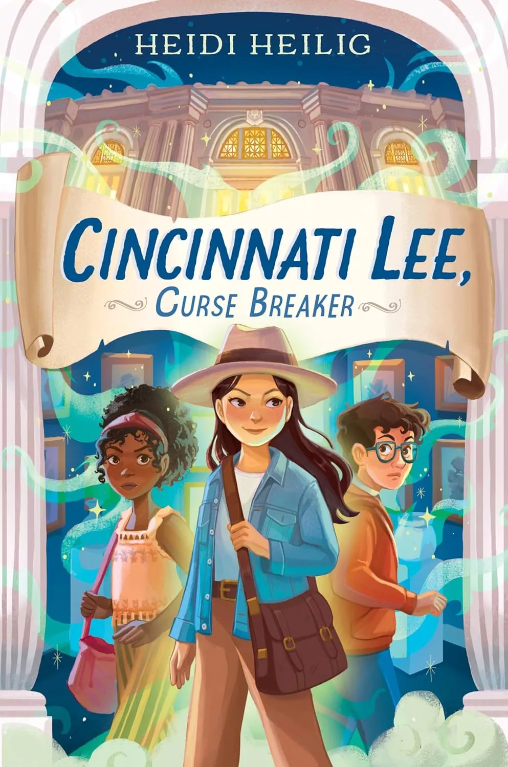 Cover of Cincinnati Lee, Curse Breaker by Heidi Heilig.