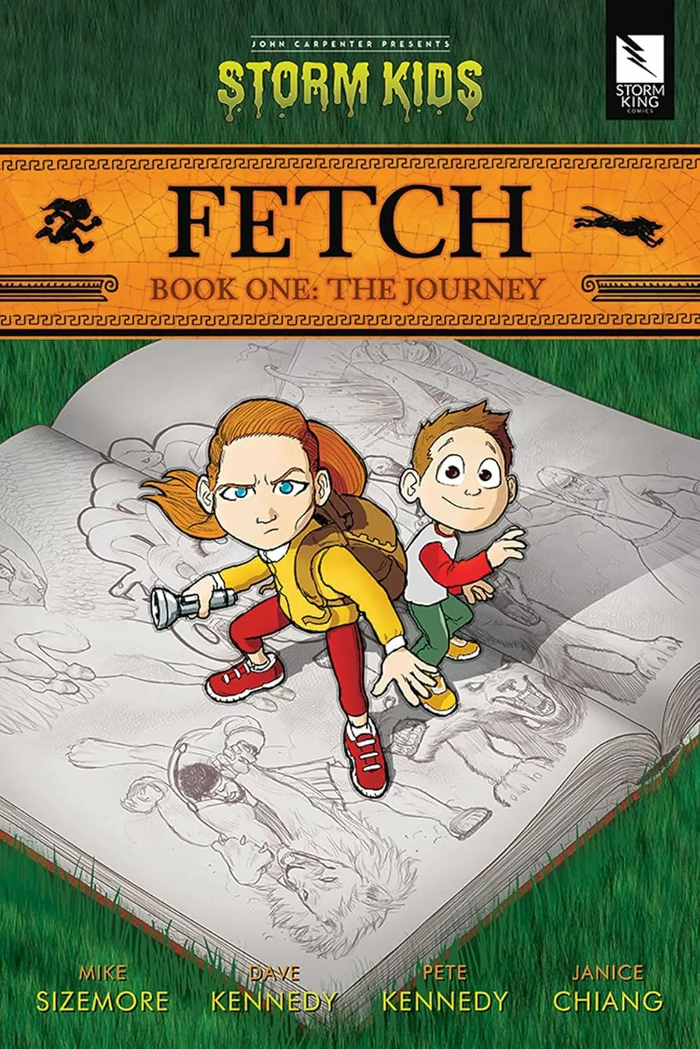 Cover of Fetch Book One: The Journey by Mike Sizemore.