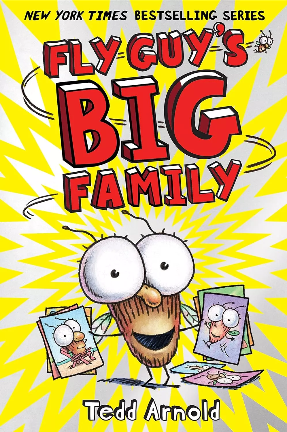 Cover of Fly Guy's Big Family by Tedd Arnold.