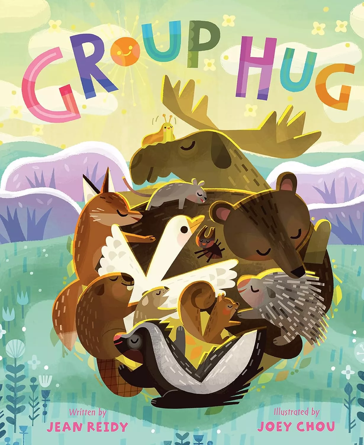 Cover of Group Hug by Jean Reidy.