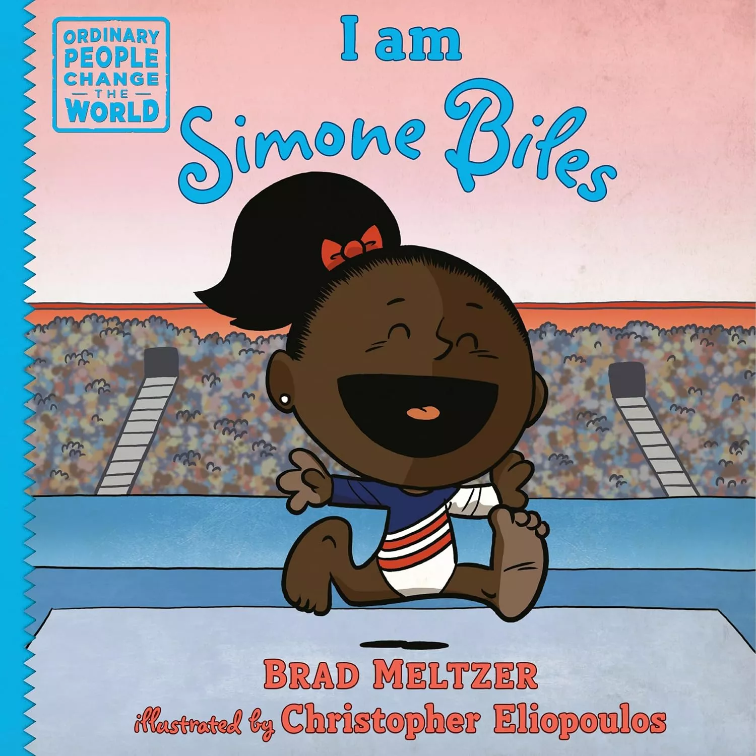 Cover of  I am Simone Biles by Brad Meltzer.
