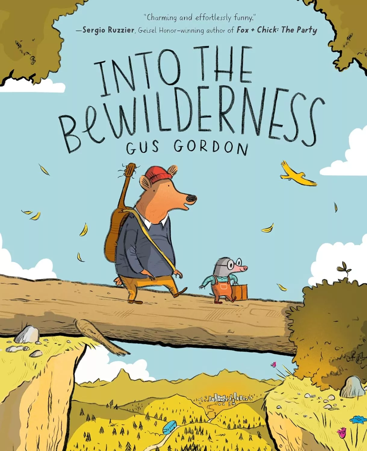 Cover of Into the Bewilderness by Gus Gordon.