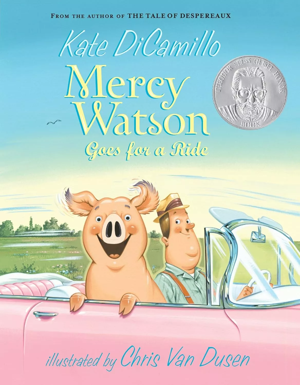 Cover of Mercy Watson Goes for a Ride by Kate DiCamillo.