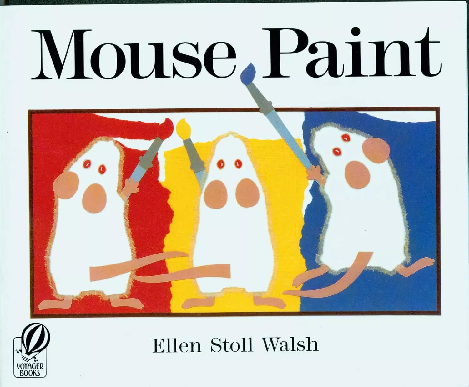 Cover of Mouse Paint by Ellen Stoll Walsh.