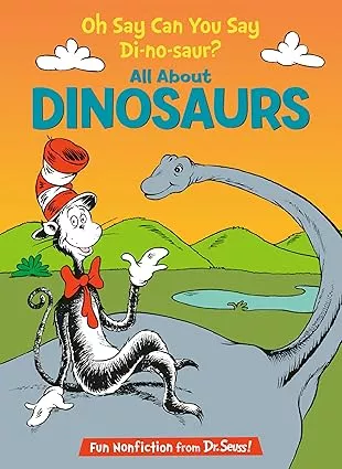 Cover of Oh Say Can You Say Di-no-saur? by Bonnie Worth.