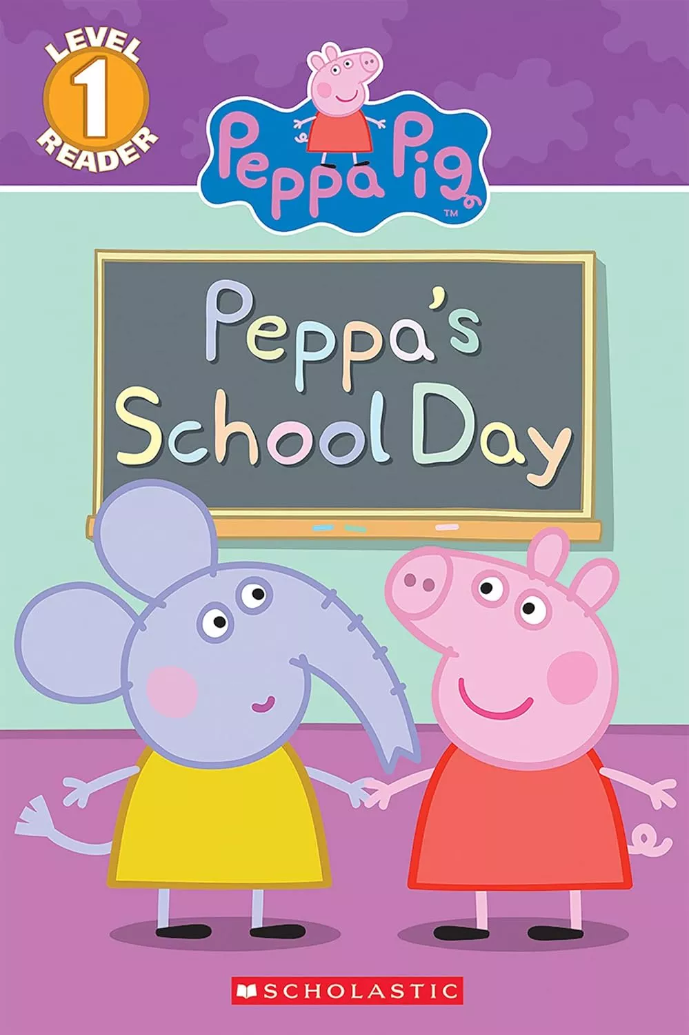 Cover of Peppa's School Day by Meredith Rusu.