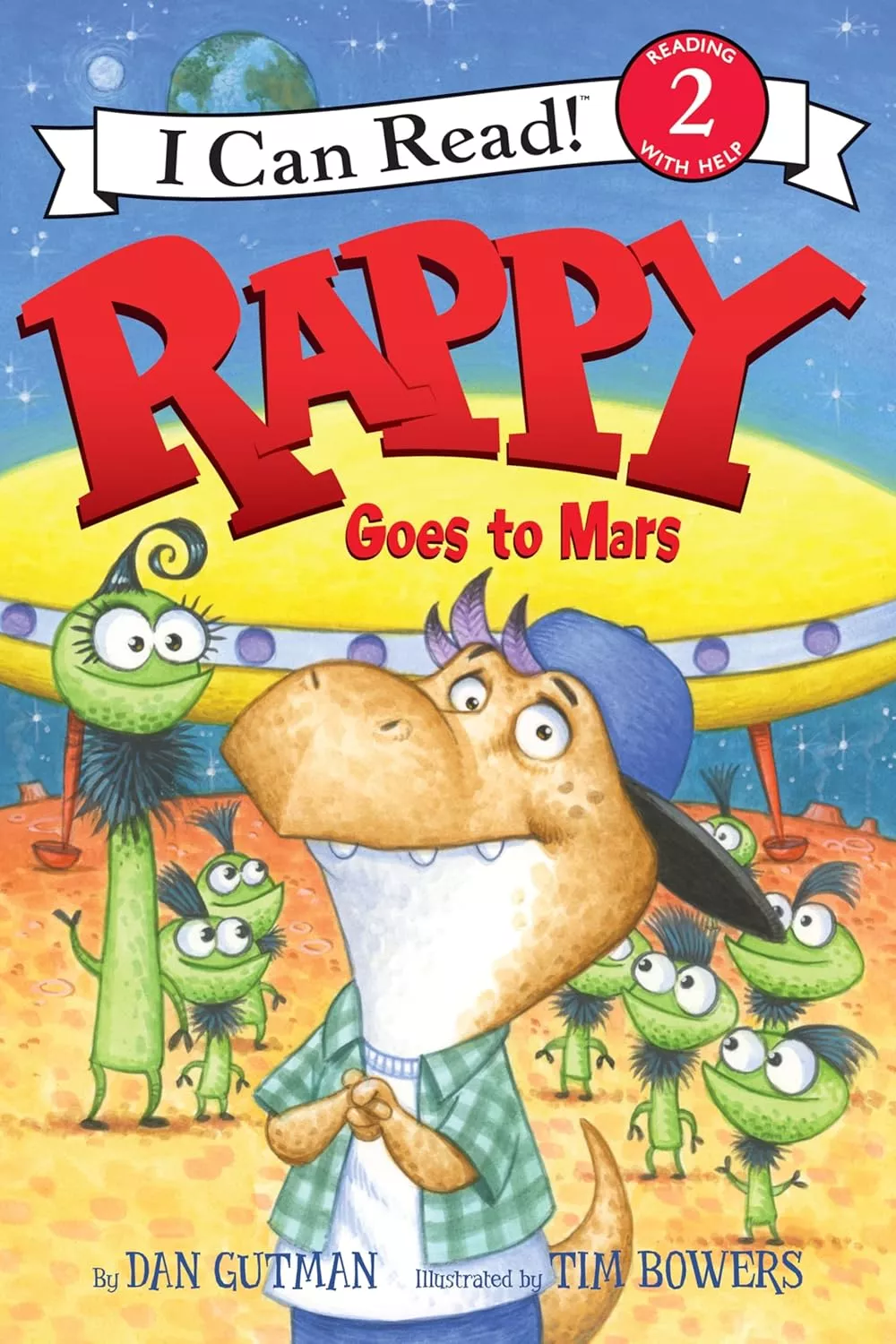 Cover of Rappy Goes to Mars by Dan Gutman.