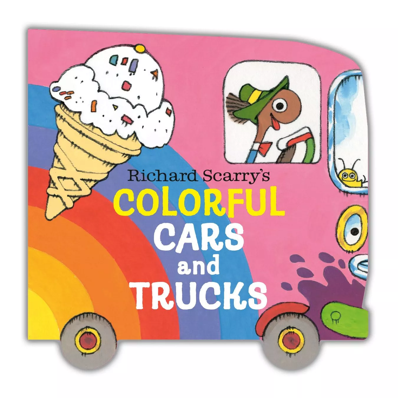 Cover of Richard Scarry's Colorful Cars and Trucks.
