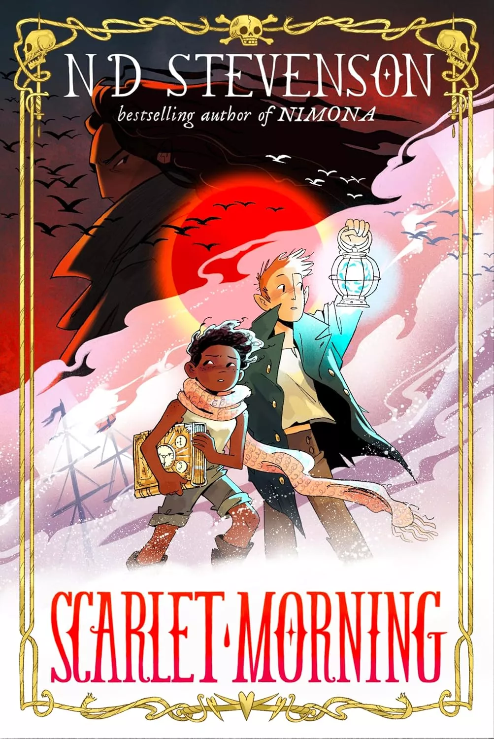 Cover of Scarlet Morning by ND Stevenson.