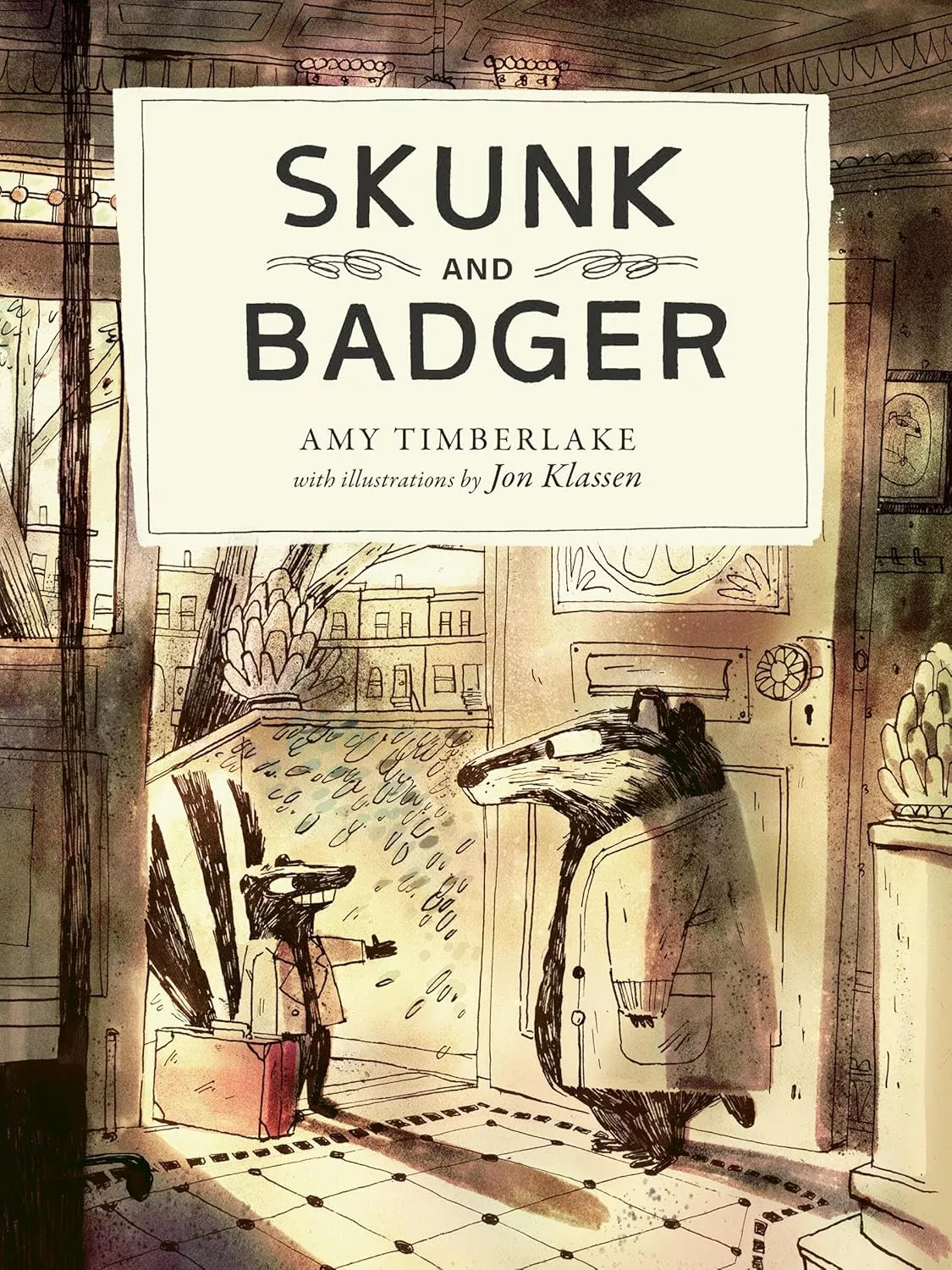Cover of Skunk and Badger by Amy Timberlake.