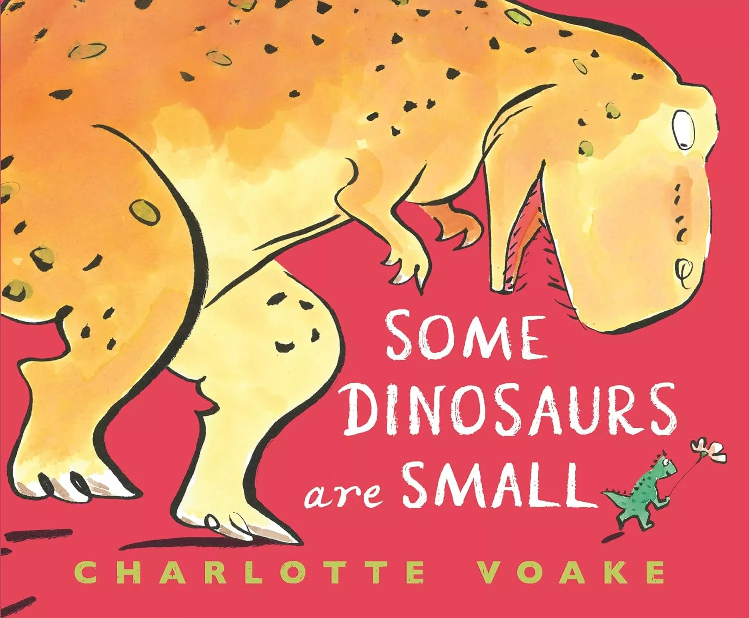Cover of Some Dinosaurs Are Small by Charlotte Voake.