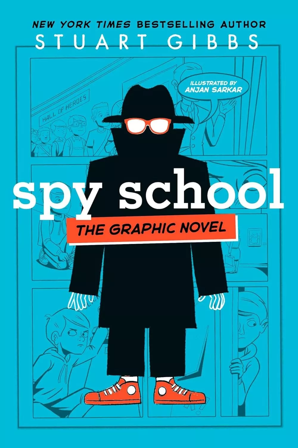 Cover of Spy School the Graphic Novel by Stuart Gibbs.