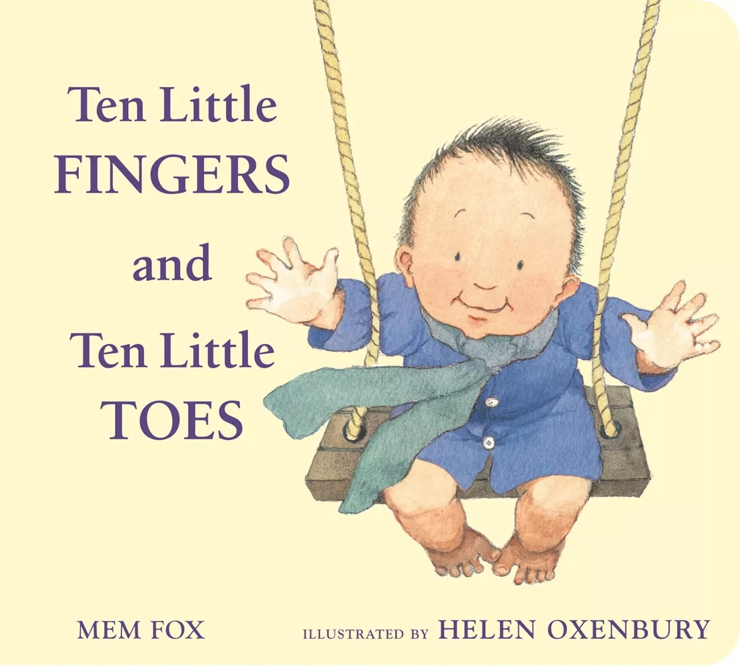 Cover of Ten Little Fingers and Ten Little Toes by Mem Fox.