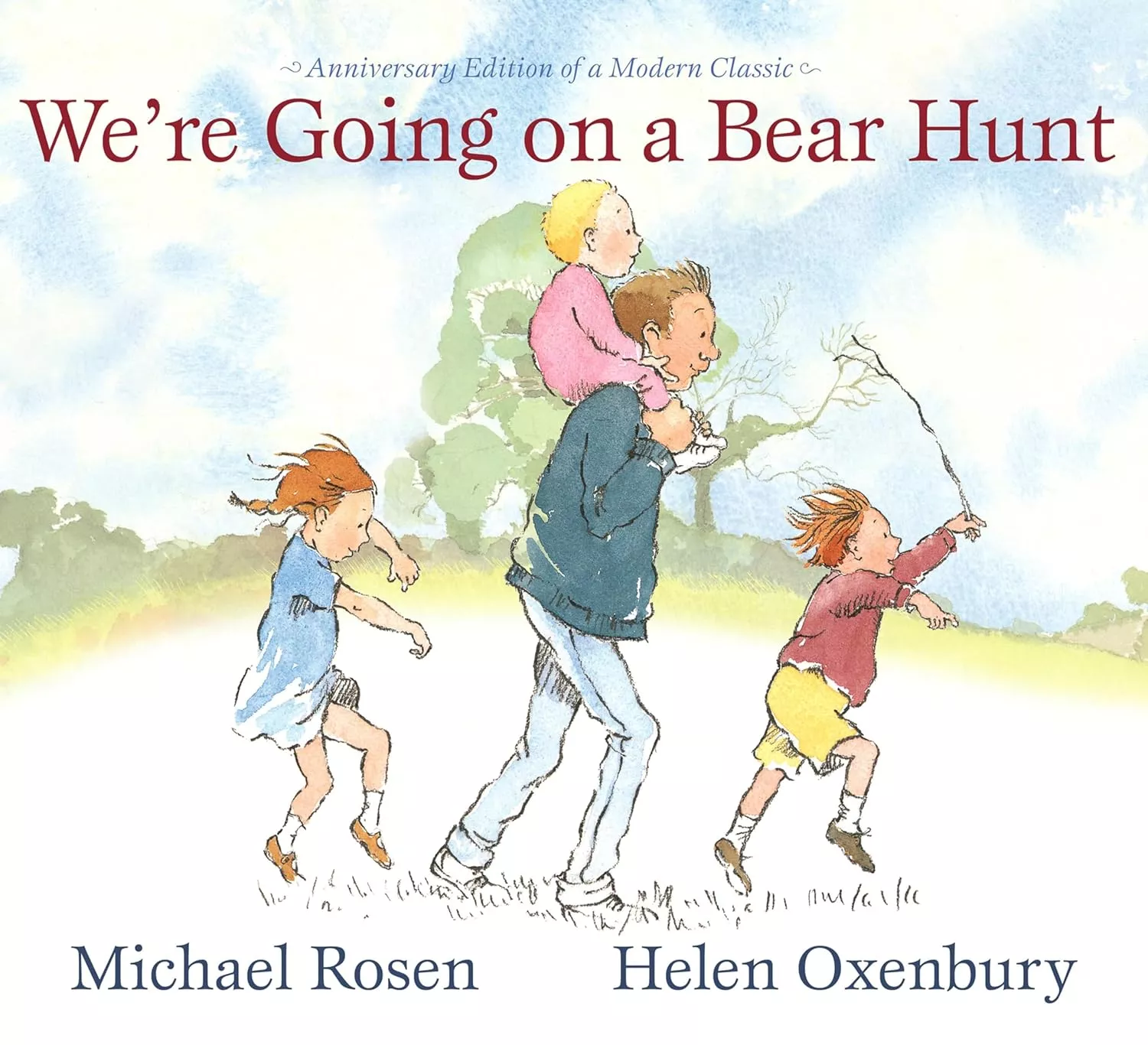 Cover of We're Going on a Bear Hunt by Michael Rosen.
