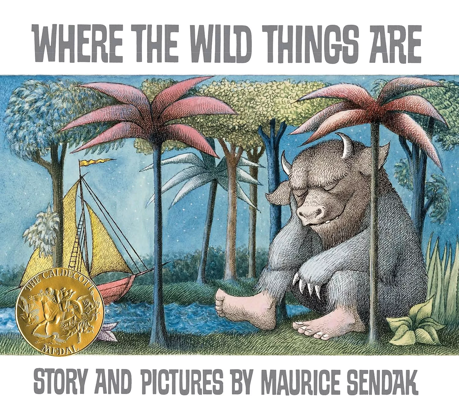 Cover of Where the Wild Things Are by Maurice Sendak.