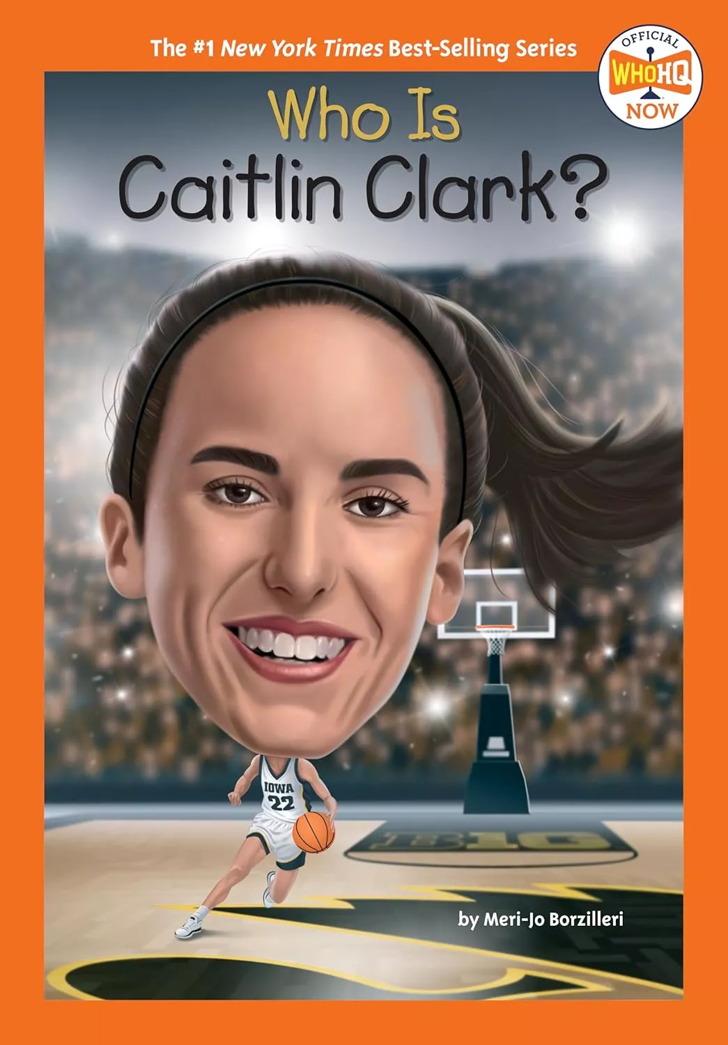 Cover of Who is Caitlin Clark? by Meri-Jo Borzilleri.
