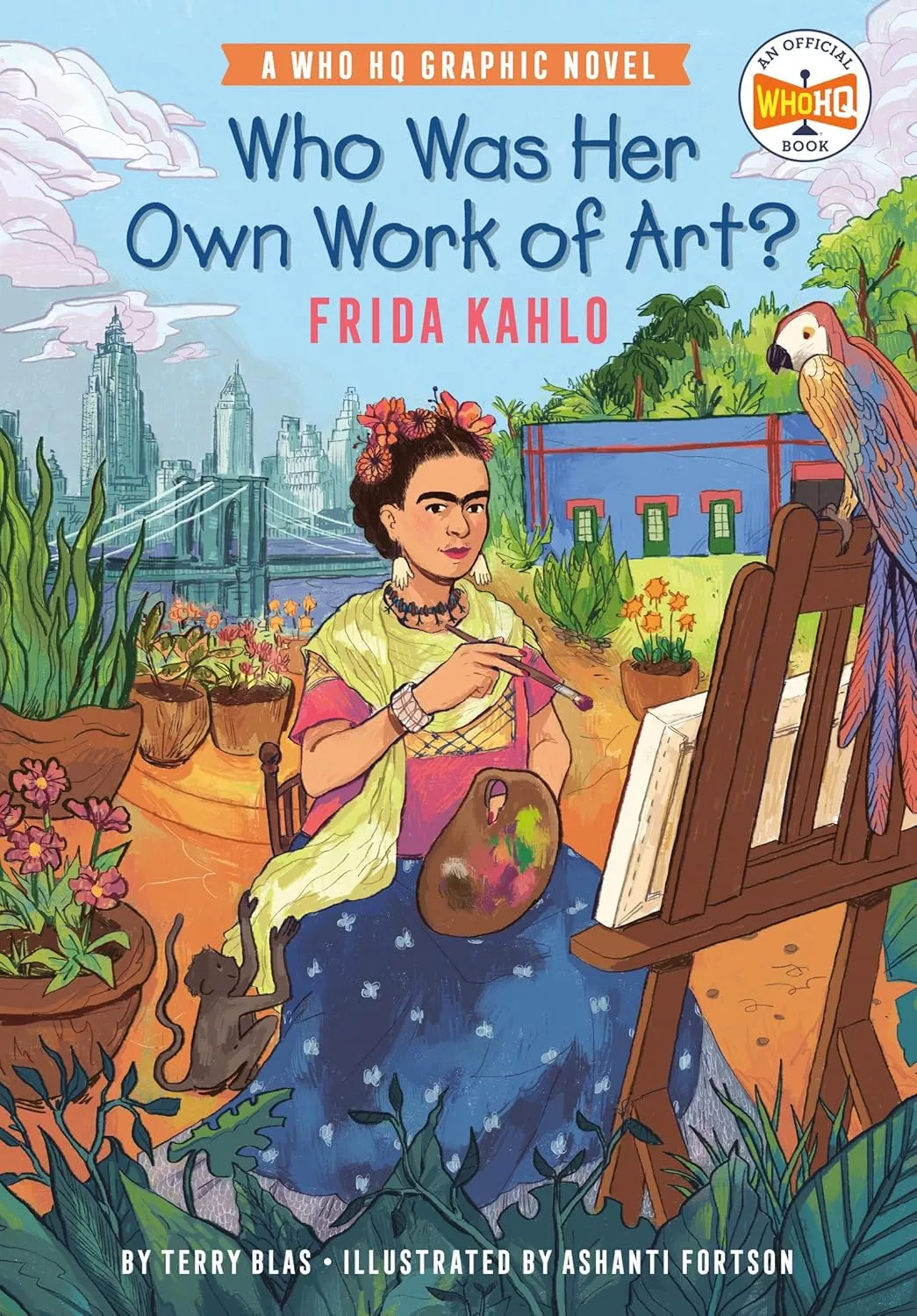 Cover of Who Was Her Own Work of Art? by Terry Blas.